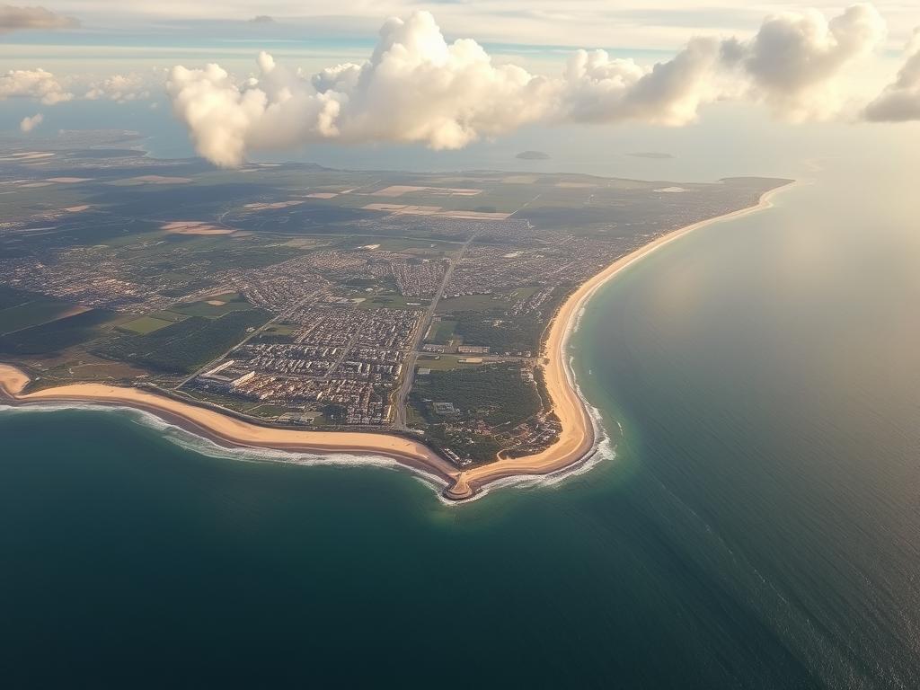 Panorama aérien de la Charente-Maritime